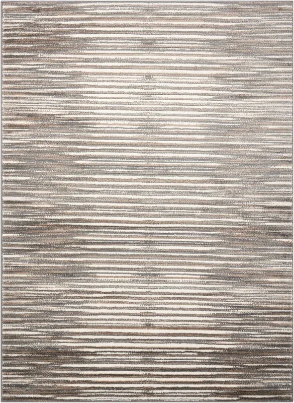 Nourison Home Studio STU07 Ivory Grey Contemporary Power-loomed Rug