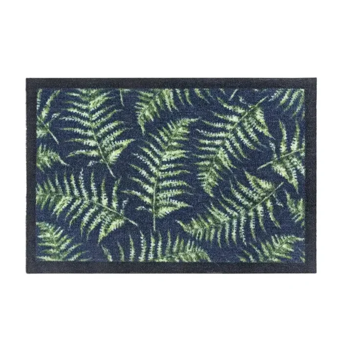 Nylon Indoor Fern Leaves Rug
