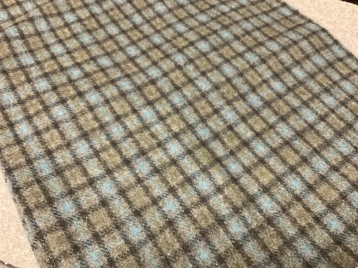 Olive, Blue and Navy Plaid