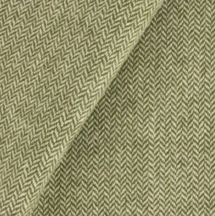 Olive Herringbone