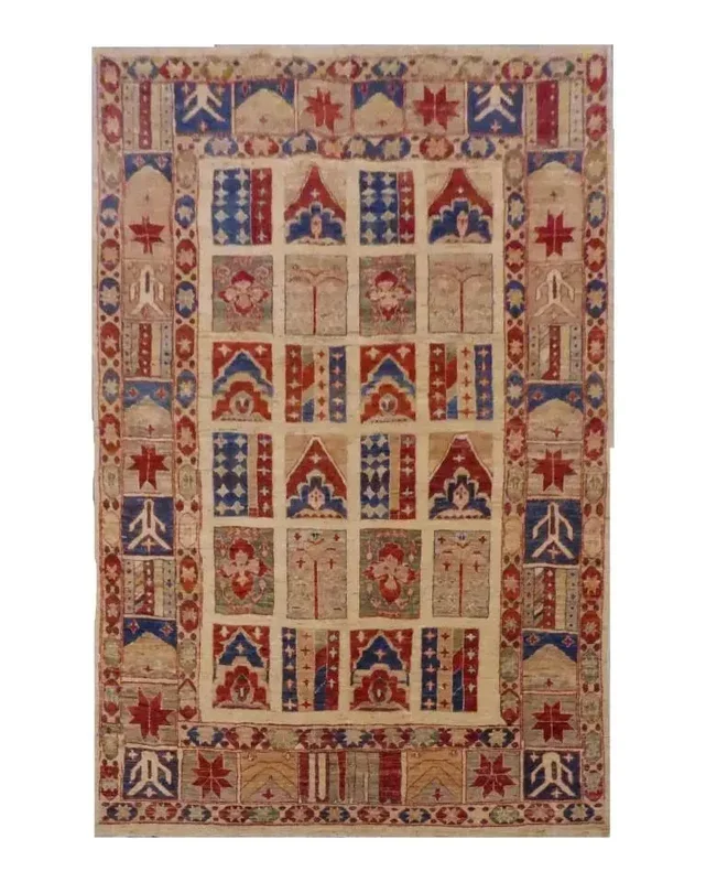 One Of The Kind Afghani Khotan Rug 8′ x 5’8″