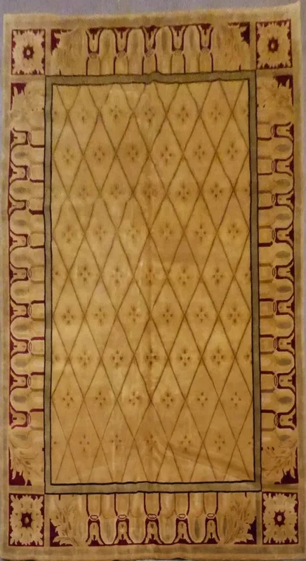 One Of The Kind Indian Hand-Knotted Rug 11’5” X 8’8″
