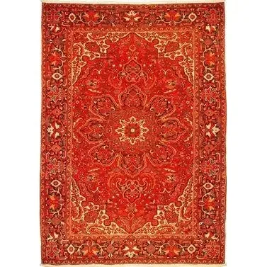 One Of The Kind Persian Heriz Rug 11’7″ x 8’2″