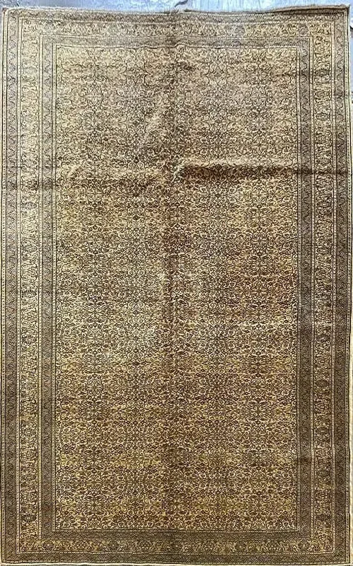 One Of The Kind Turkish Hand-Knotted Rug 9’9″ x 6’7″