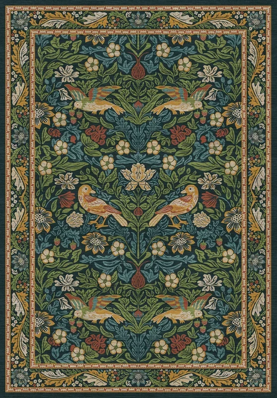 Ophelia Ornamental Floral Rug