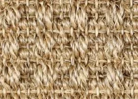 Oriental Mist Sisal Runner with Belgian Sable Linen binding