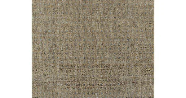 Oriental Weavers Atlas 8048B Blue/ Gold Area Rug 5 ft. 3 in. X 7 ft. 3 in. Rectangle
