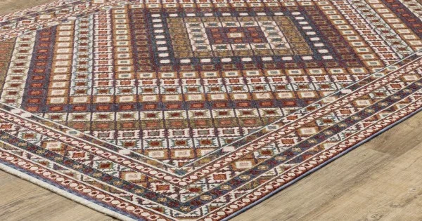 Oriental Weavers Hastings Ha08B Multi/ Multi 7 Ft.10 In. X 10 Ft.10 In. Rectangle Rug