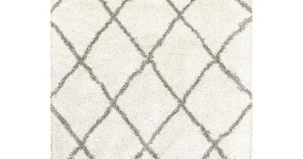 Oriental Weavers Henderson 090W9 Ivory/ Grey Area Rug 7 ft. 10 in. X 10 ft. 10 in. Rectangle