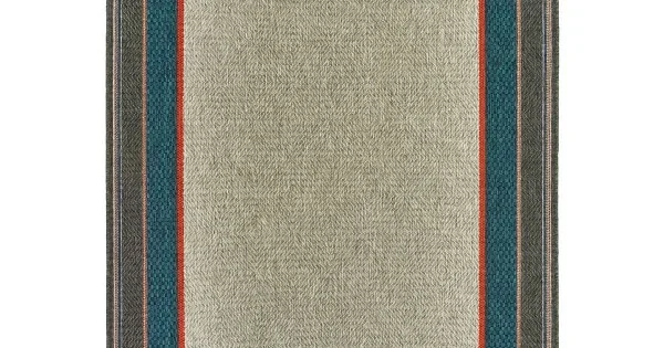 Oriental Weavers Latitude 8021L Grey/ Blue Area Rug 3 ft. 3 in. X 5 ft. Rectangle