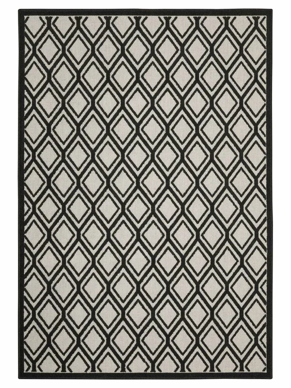Oriental Weavers TORREY 4151G Beige Black Outdoor Machinemade Rug