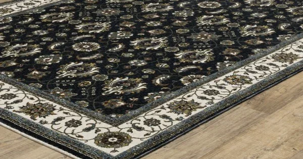 Oriental Weavers Vivian Vi03A Blue/ Ivory 9 Ft.10 In. X 12 Ft.10 In. Rectangle Rug