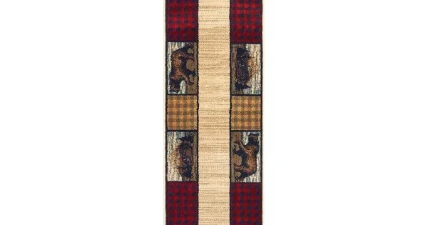 Oriental Weavers Woodlands 9603C Ivory/ Multi Area Rug 1 ft. 10 in. X 7 ft. 6 in. Runner