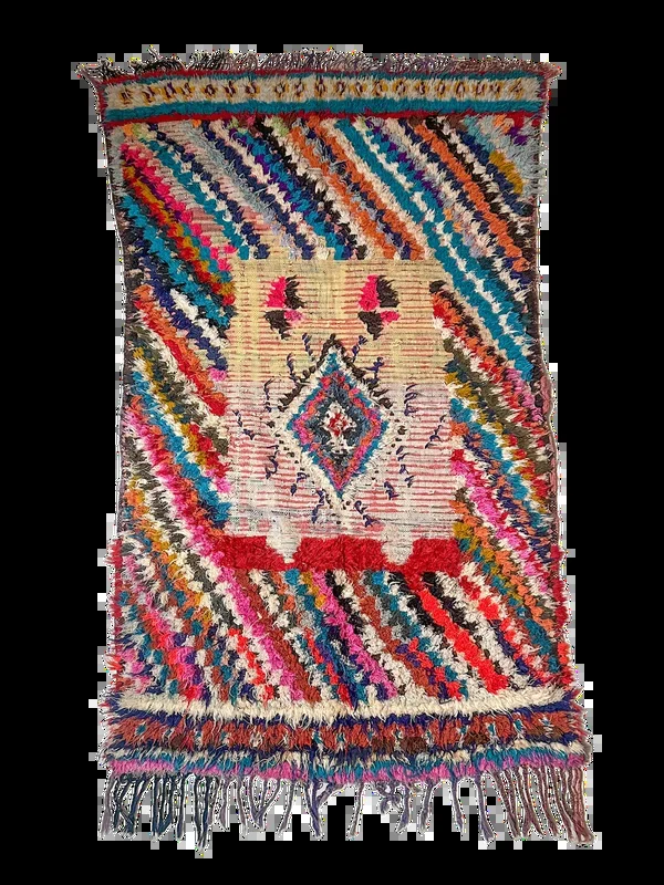 Oued Zem Colorful Protective Boucherouite