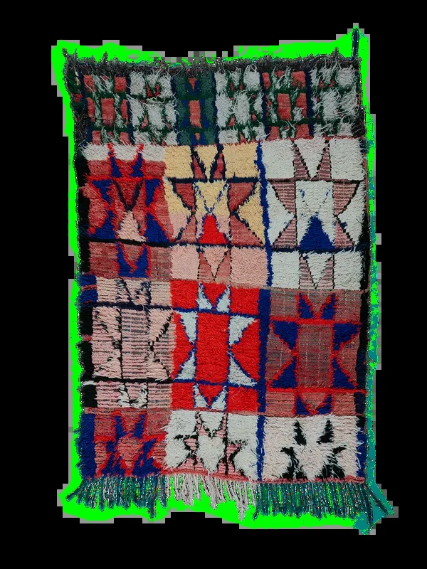 Oued Zem Eight-Pointed Star Boucherouite