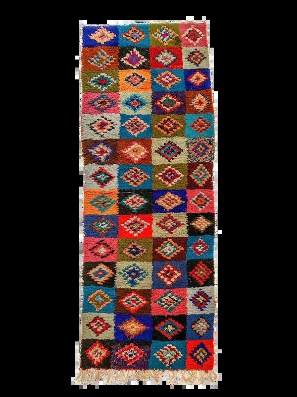 Oued Zem Patchwork Boucherouite Runner