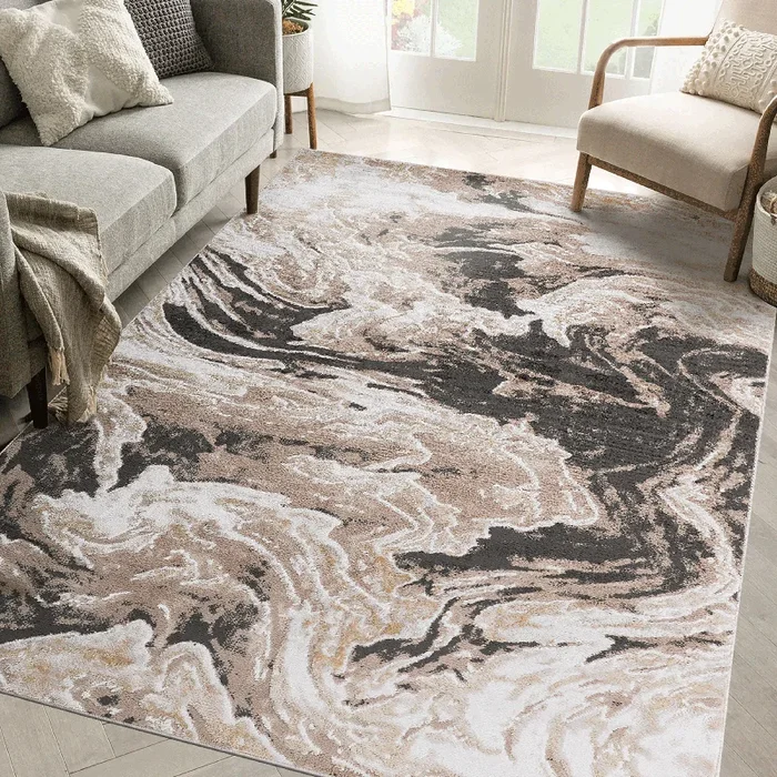Payas Light Brown Indoor/Outdoor Area Rug