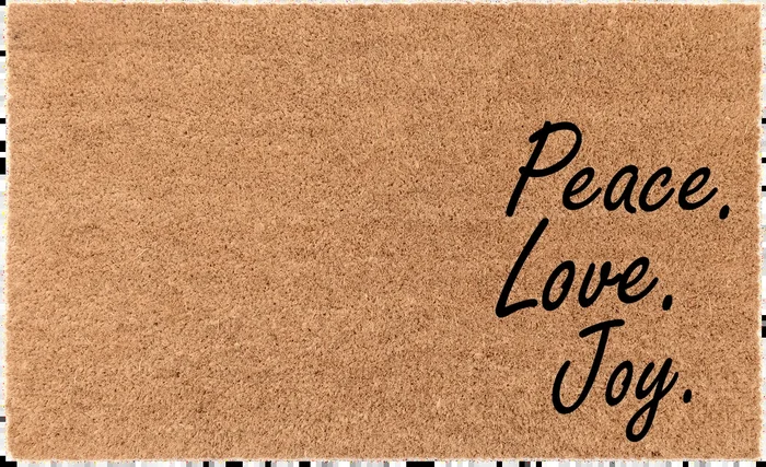 Peace, Love, Joy