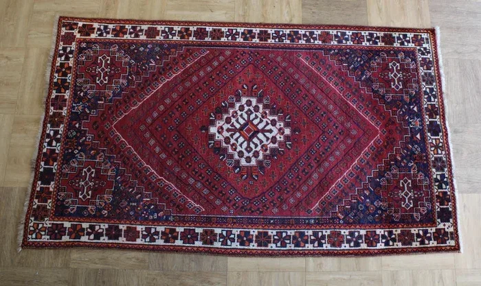 Perisan Qashqai Hand Knotted Rug- 193
