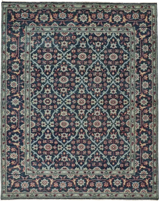 Piraj 7216463F Blue/Green Rug