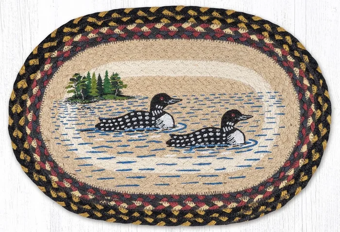 PM-OP-043 Loon Patch Placemat 13″x19″