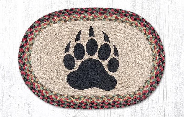 PM-OP-081 Bear Paw Placemat 13″x19″