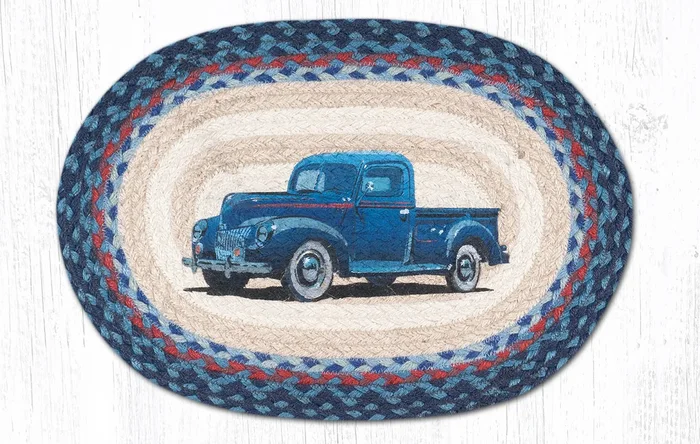 PM-OP-362 Blue Truck Placemat 13″x19″