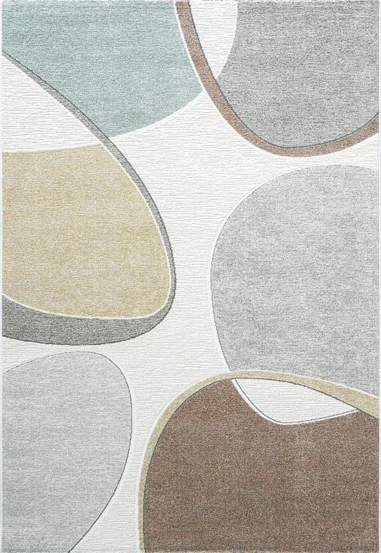 Polaris 46004-6161 Ivory/Multi Rug