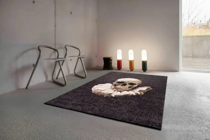 Pop by Louis 9391 Momento Mori Funny Bones Washable Rug