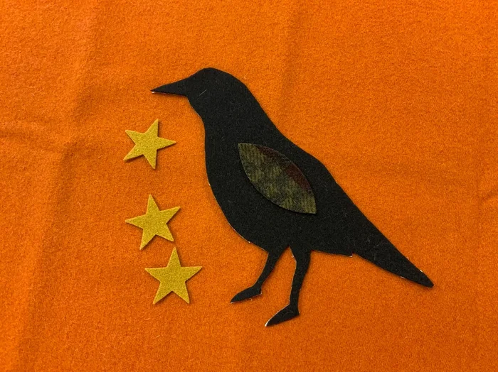 Pre Cut large Crow Shapes