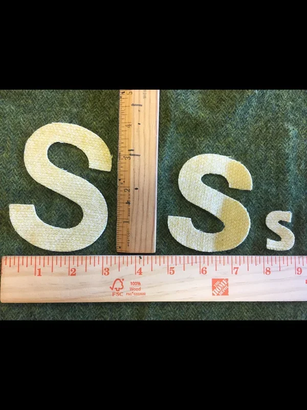 Pre Cut Letters for Appliqué