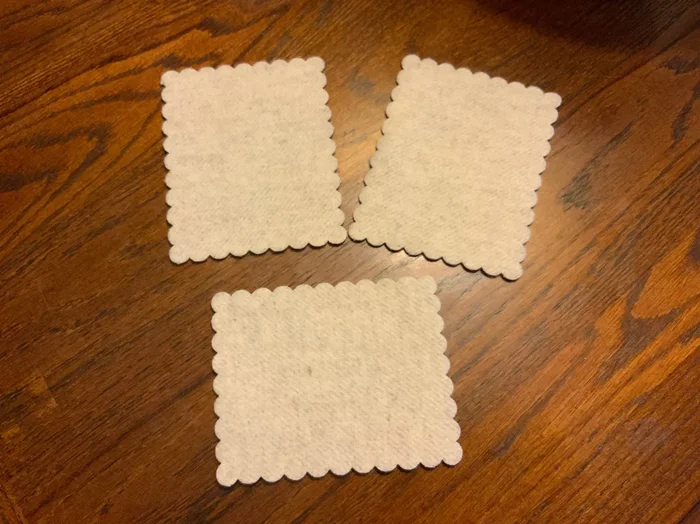Pre Cut scalloped Post Cards