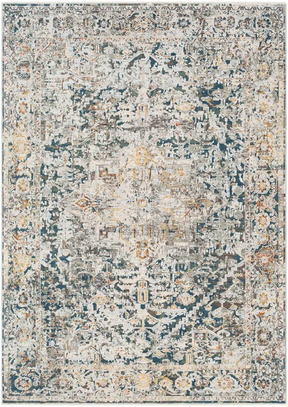 Presidential 22803 Machine Woven Synthetic Blend Indoor Area Rug by Surya Rugs