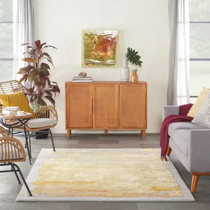 Prismatic PRS19 Grey Gold Rug