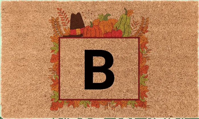Pumpkin Harvest Monogram
