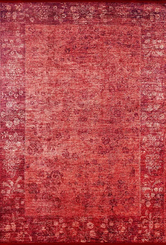 Ragda Turkish Red Beige Oushak Rug