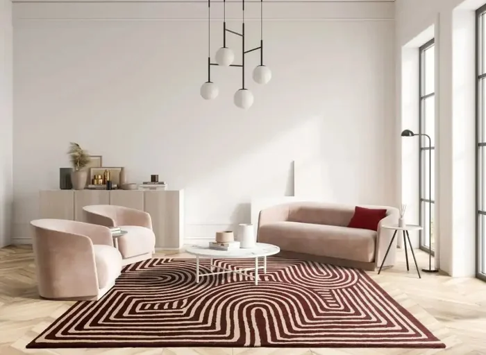 Reef RF29 Curve Plum Rug