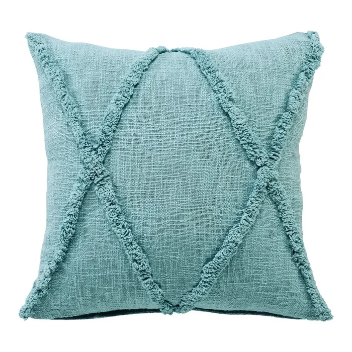 Reese Lr07736 Aqua Sky Blue Pillow