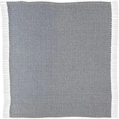 Rhombus 80180BUW Blue/White Throw Blanket