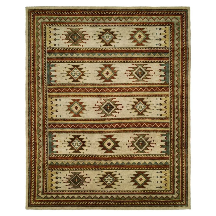 Rio Grande Collection Hand-knotted Area Rug #MV703KA