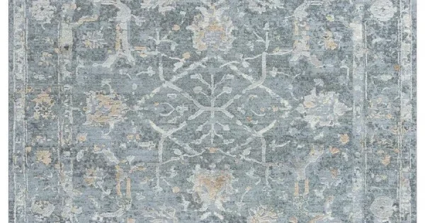Rizzy Home Artistry ARY113 Gray Area Rug 5 ft. X 8 ft. Rectangle