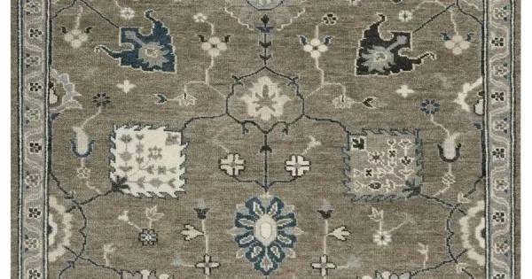 Rizzy Home Ashton ATN919 Brown Area Rug 10 ft. X 14 ft. Rectangle