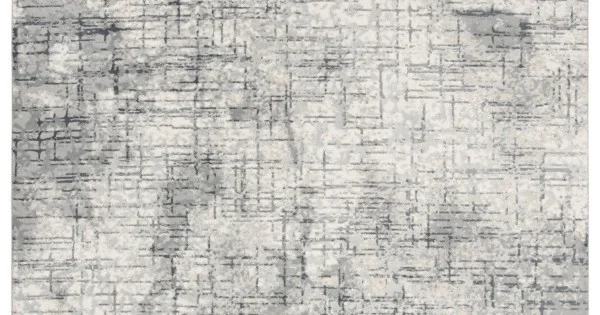 Rizzy Home Chelsea CHS106 Cream / Gray Area Rug 2 ft. 7 in. X 9 ft. 6 in. Rectangle