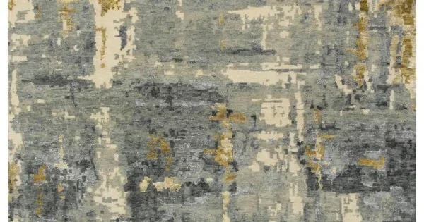 Rizzy Home Finesse FIN107 Gray Area Rug 10 ft. X 14 ft. Rectangle