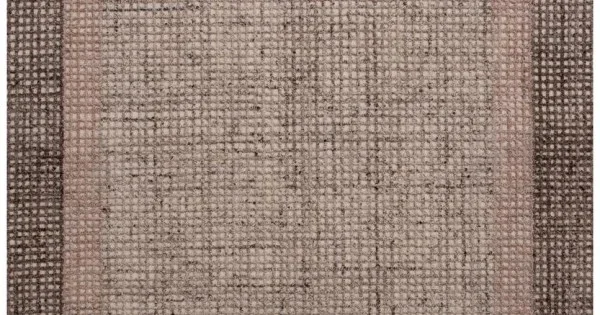 Rizzy Home Melbourne Brown MEL693 8 ft. 9 in. X 11 ft. 9 in. Rectangle Rug