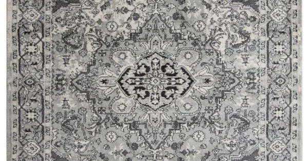 Rizzy Home Odyssey ODY838 Gray Area Rug 8 ft. X 10 ft. Rectangle