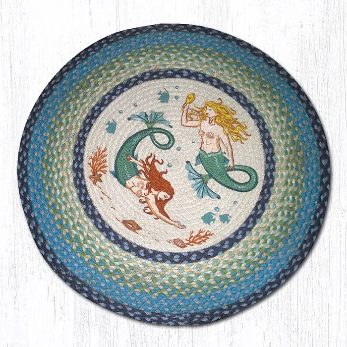 RP-386 Mermaids Round Rug