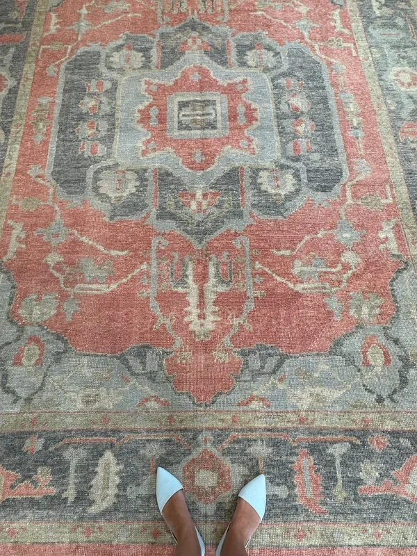Ruby Turkish Oushak Rug |Made to Order