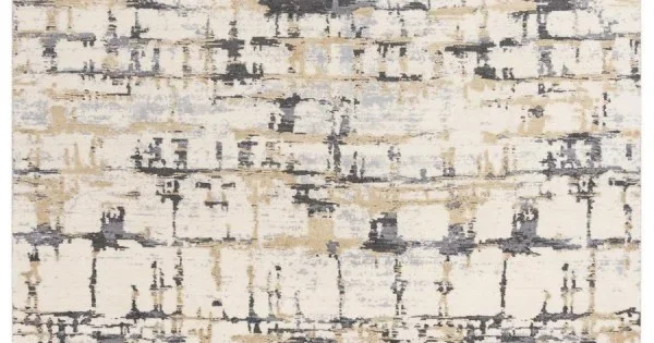 Rugs Town Belice Ivory 121723 2 ft. 6 in. X 8 ft. Rectangle Rug