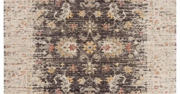 Rugs Town Infinity Brown/ Beige 008102 8 ft. X 10 ft. Rectangle Rug